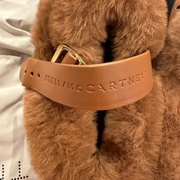 Stella McCartney Trace Faux-leather Slingback Clogs Tan - Picture 9 of 11